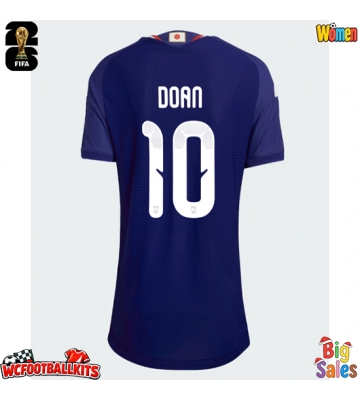 Japan Ritsu Doan #10 Replica Home Stadium Shirt for Women World Cup 2026 Short Sleeve